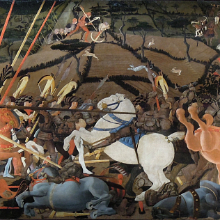 Uccello Battle of San Romano Uffizi