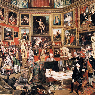 Johann Zoffany   The Tribuna of the Uffizi   WGA26000